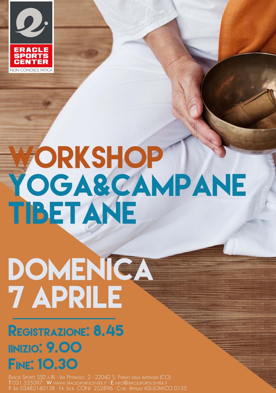 YOGA E CAMPANE TIBETANE - DOMENICA 7 APRILE