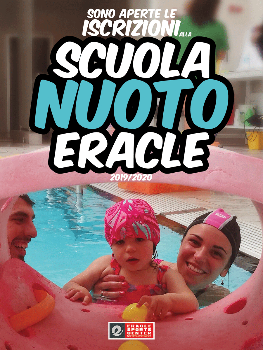 Sono aperte le iscrizioni alla Scuola Nuoto Eracle 2019-2020