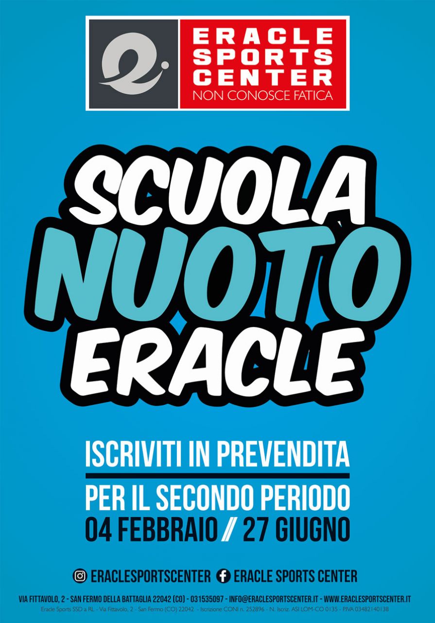 Prevendita Scuola Nuoto Eracle
